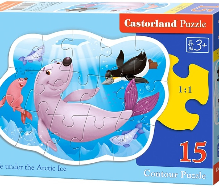Puzzle - Castorland - Život v arktickém moři