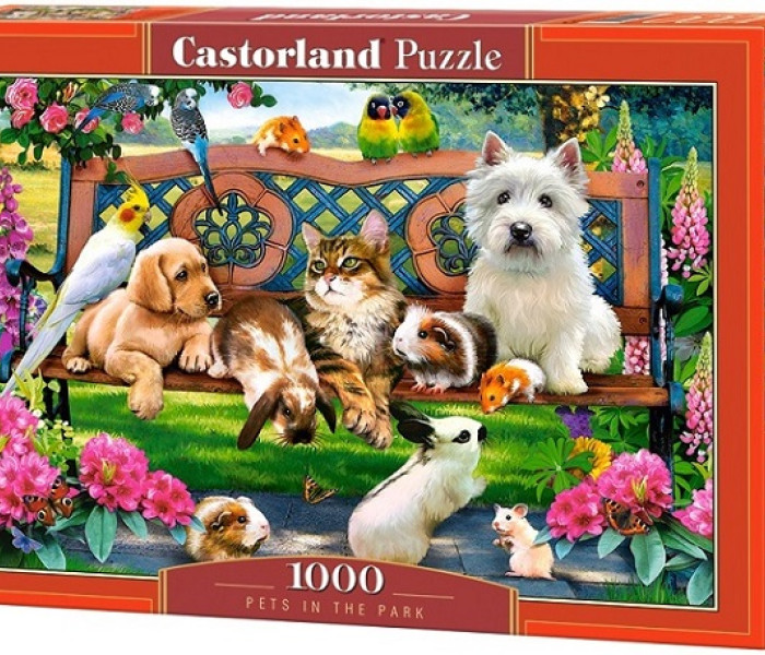 Puzzle - Castorland - Zvířátka v parku