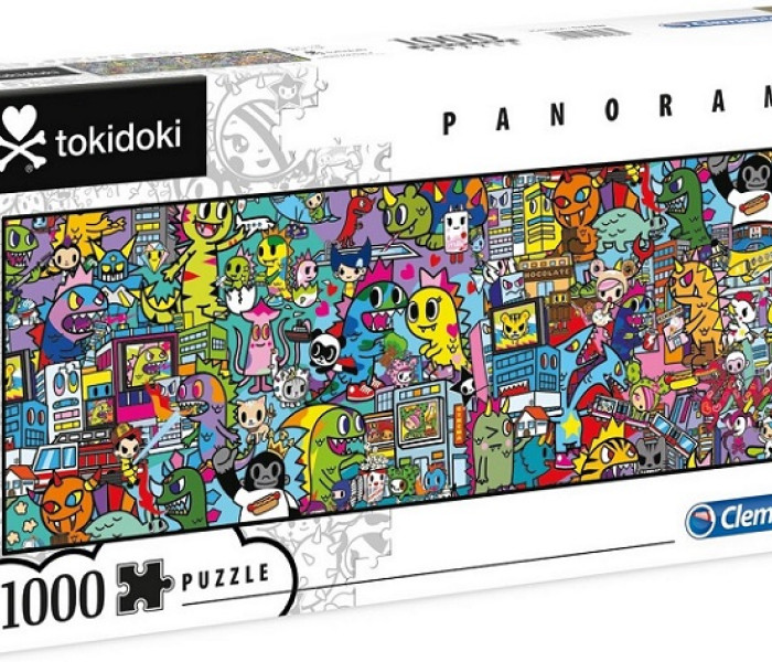 Puzzle - Clementoni - Tokidoki - Panoramatické puzzle