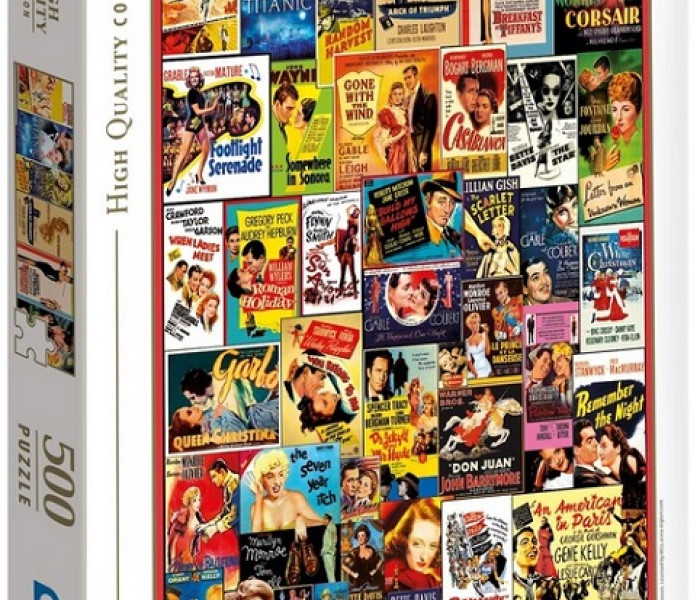 Puzzle - Clementoni - Filmové plakáty