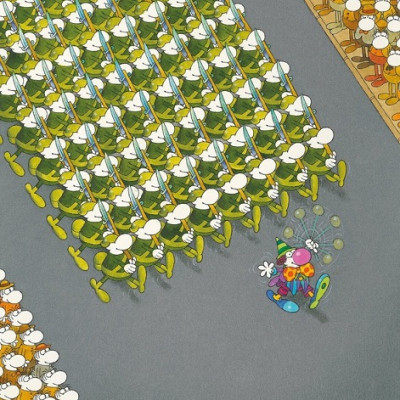 Guillermo Mordillo: Pochod