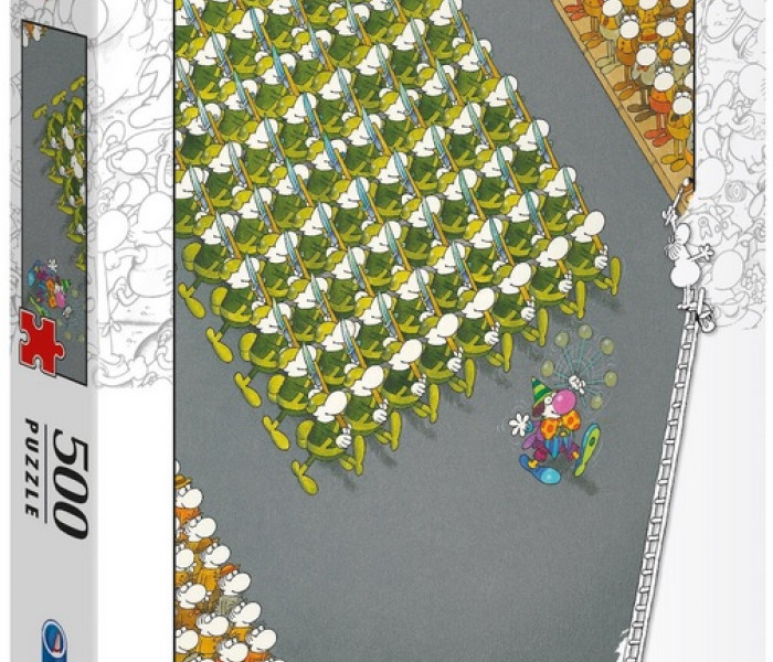 Puzzle - Clementoni - Guillermo Mordillo: Pochod