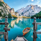 Puzzle - Clementoni - Jezero Braies