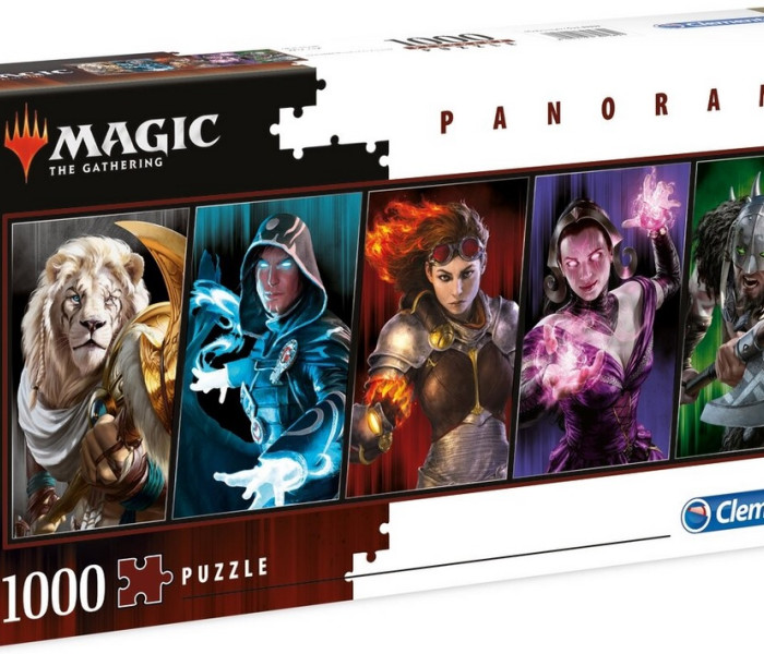 Puzzle - Clementoni - Magic - The Gathering - Panoramatické puzzle