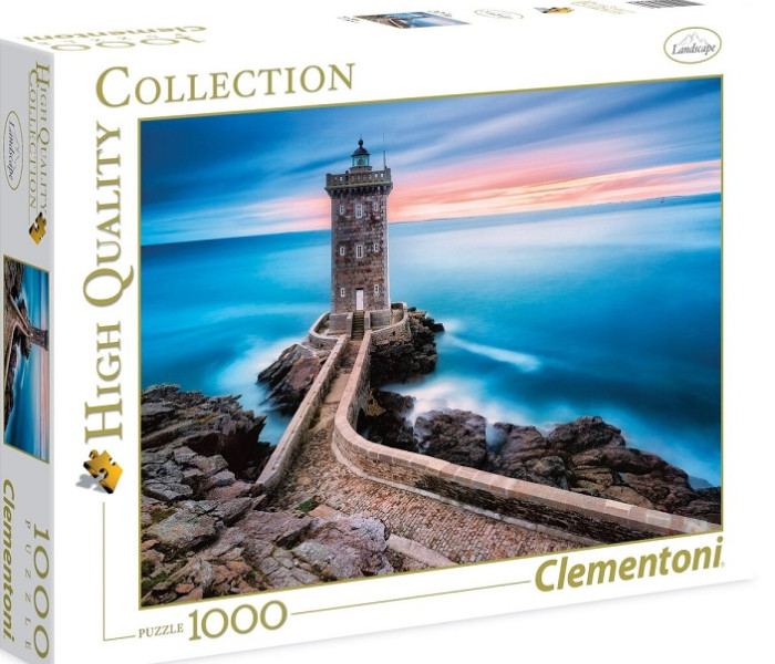 Puzzle - Clementoni - Maják v Bretani, Francie