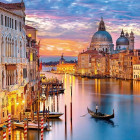 Puzzle - Clementoni - Osvětlené Benátky