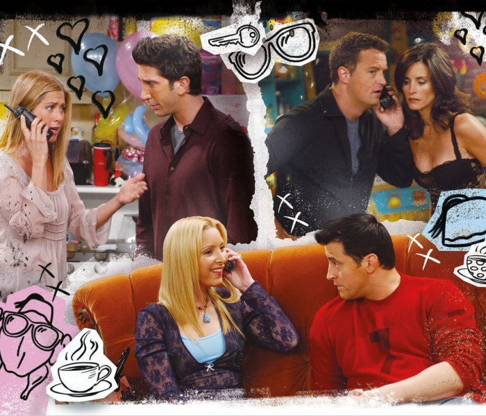 Puzzle - Clementoni - Přátelé