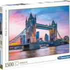 Puzzle - Clementoni - Tower Bridge během západu slunce