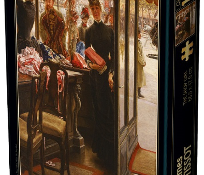 Puzzle - D-toys - Puzzle Dívčí obchod