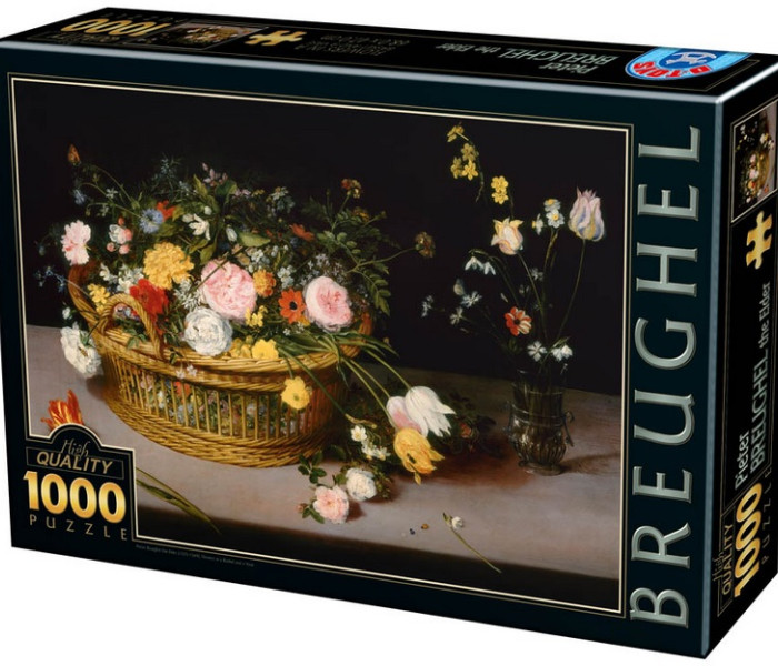 Puzzle - D-toys - Puzzle Květinové zátiší