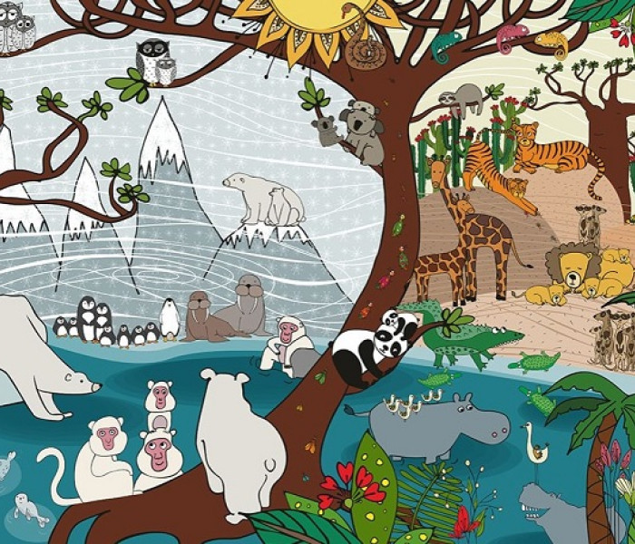 Puzzle - D-toys - Puzzle Léto a zima