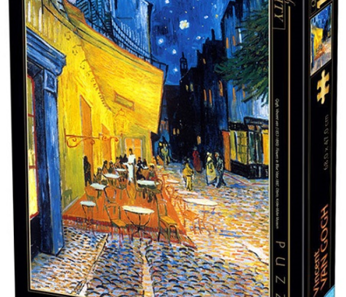 Puzzle - D-toys - Puzzle Noční kavárna