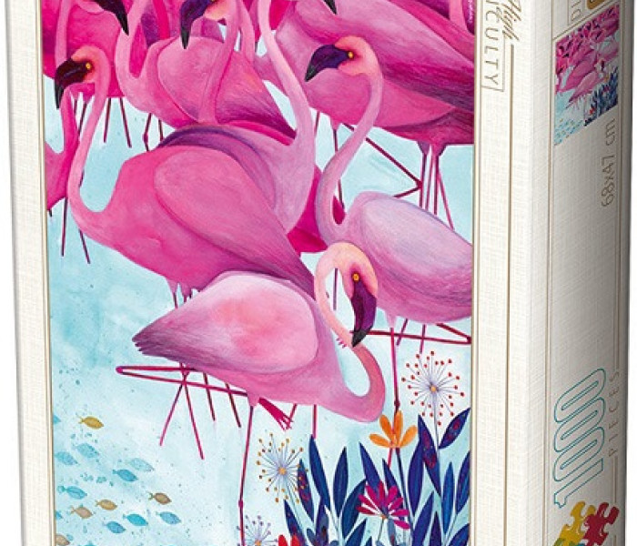 Puzzle - D-toys - Puzzle Plameňáci