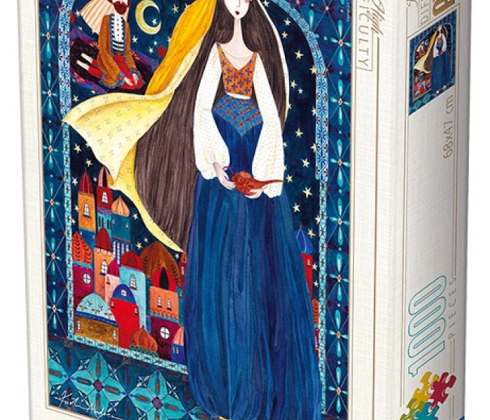 Puzzle - D-toys - Puzzle Pohádka o létajícím koberci