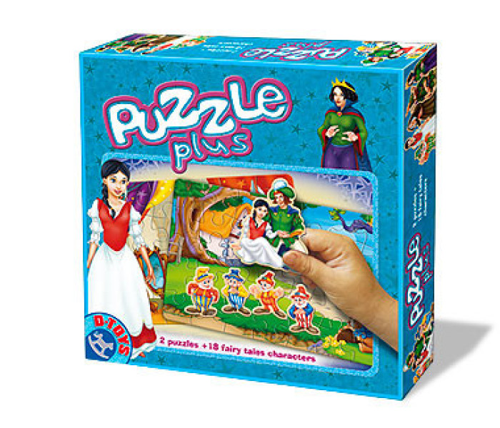 Puzzle - D-toys - Puzzle Sněhurka - DĚTSKÉ PUZZLE