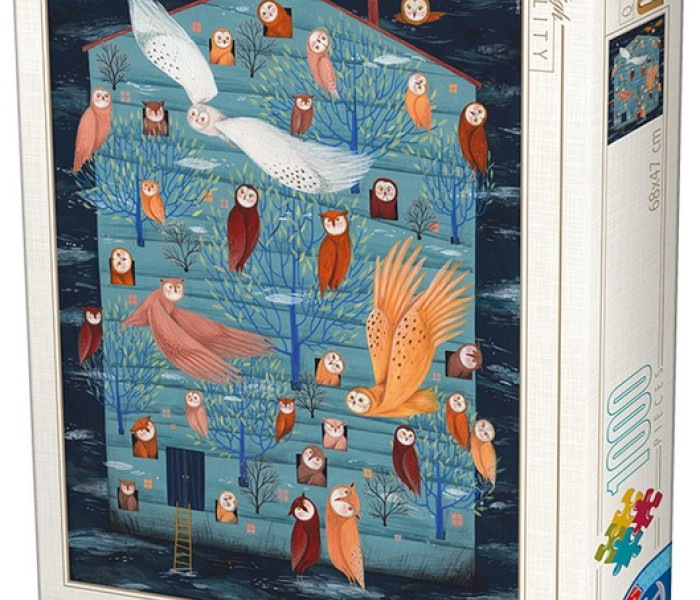 Puzzle - D-toys - Puzzle Soví ráj