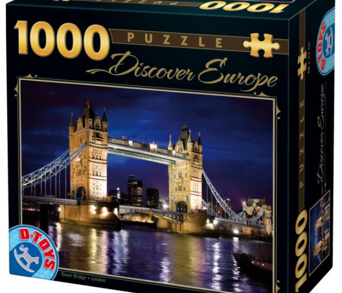 Puzzle - D-toys - Puzzle Tower Bridge, Londýn