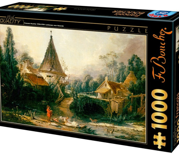 Puzzle - D-toys - Puzzle Život na vesnici
