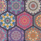 Puzzle - Dino - Mandaly - XXL Puzzle