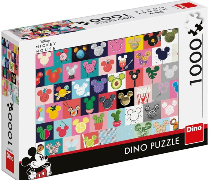 Puzzle - Dino - Mickeyho uši
