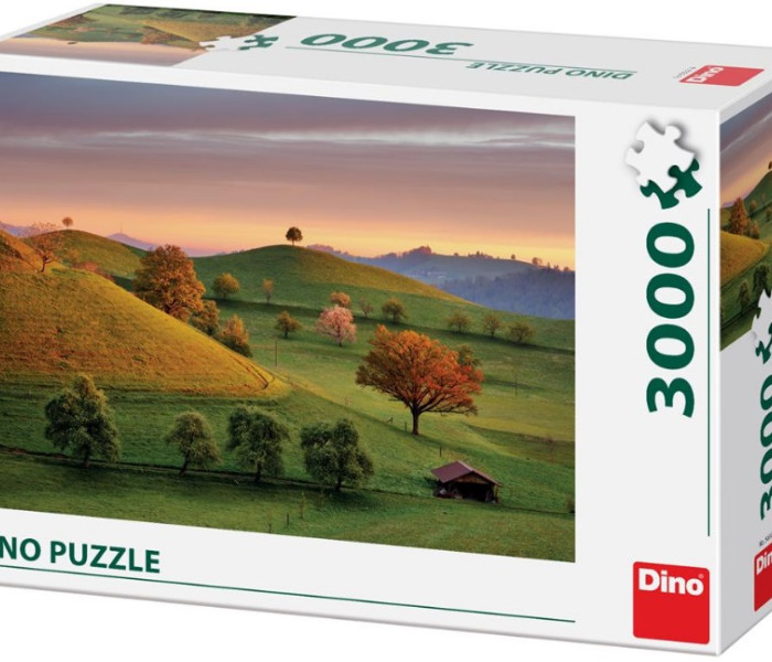 Puzzle - Dino - Pohádkový východ slunce