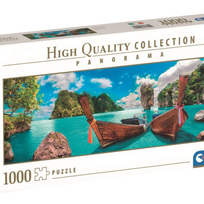 Zátoka na ostrově Phuket - Panoramatické puzzle