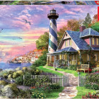 Puzzle - Educa - Maják ve skalní zátoce Rock Bay