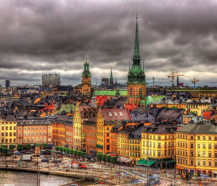 Puzzle - Educa - Pohled na Stockholm, Švédsko