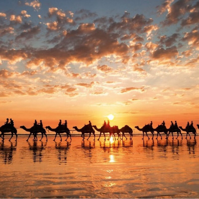 Zlatý západ slunce, Austrálie