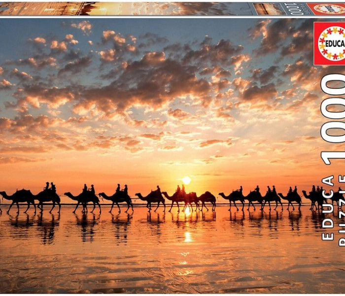 Puzzle - Educa - Zlatý západ slunce, Austrálie