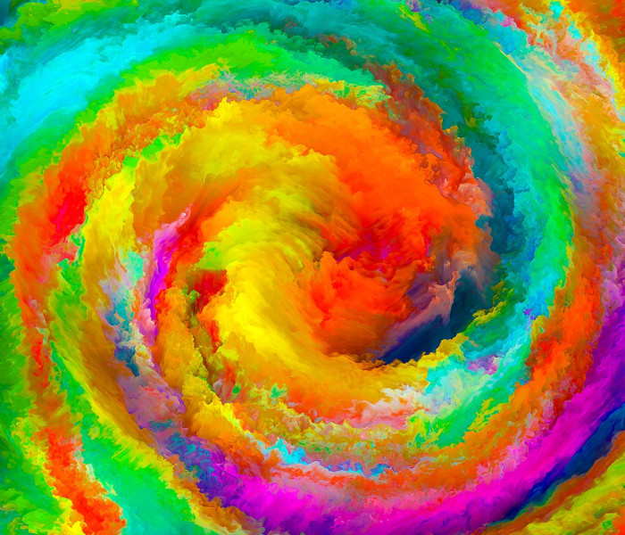 Puzzle - Enjoy - Barevná spirála