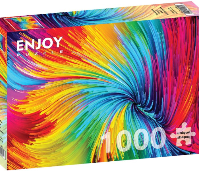 Puzzle - Enjoy - Barevný vír