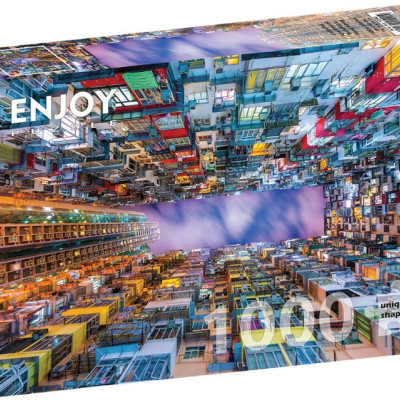 Hongkong - barevný dům