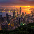 Puzzle - Enjoy - Hongkong při západu slunce