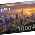 Puzzle - Enjoy - Hongkong při západu slunce