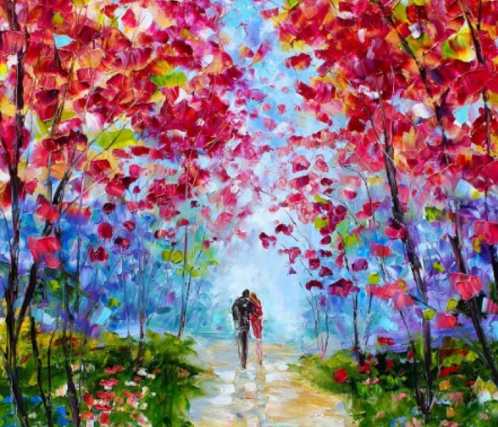 Puzzle - Enjoy - Jarní květinová procházka