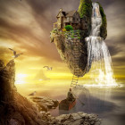 Puzzle - Enjoy - Magický ostrov