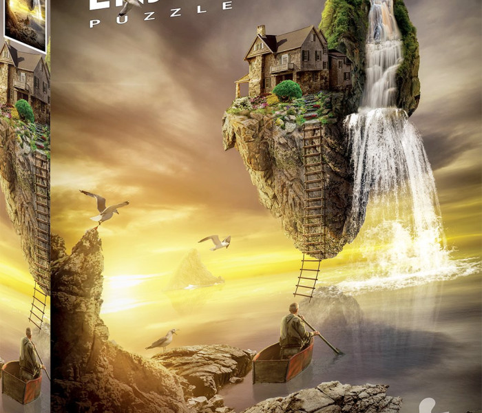 Puzzle - Enjoy - Magický ostrov