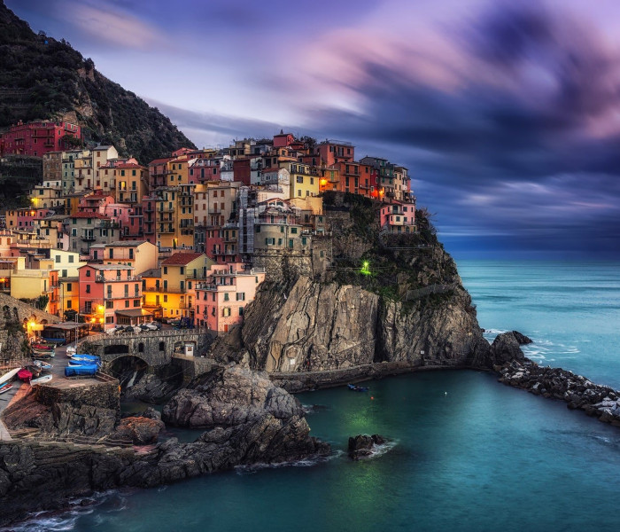 Puzzle - Enjoy - Manarola za soumraku