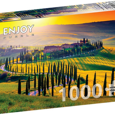 Západ slunce v Toskánsku