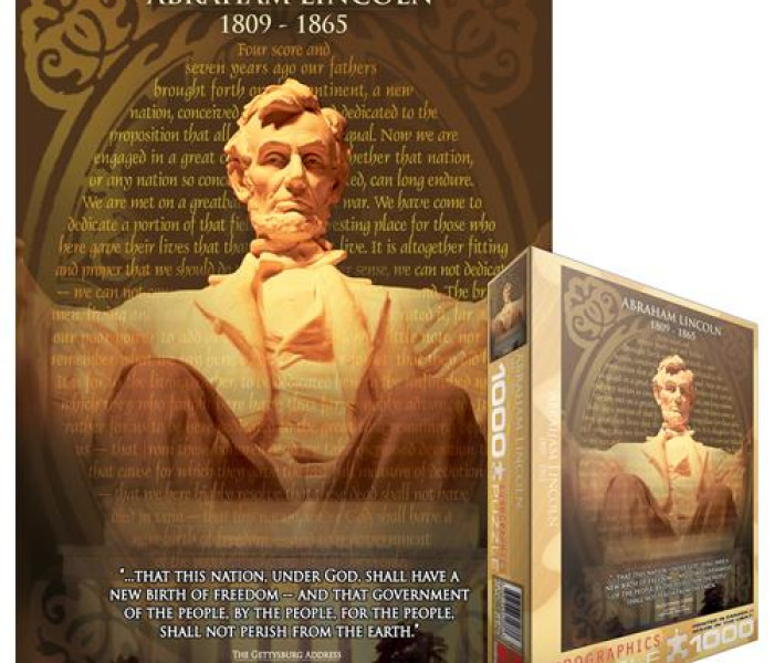 Puzzle - Eurographics - Abraham Lincoln