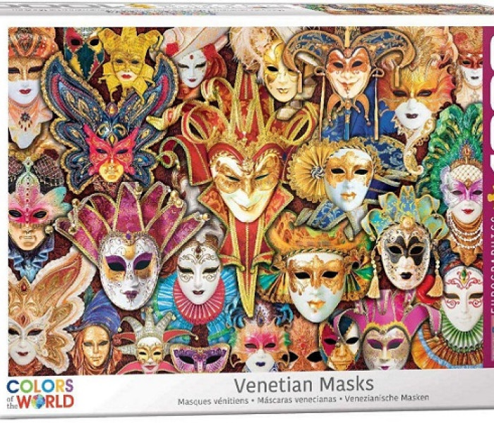 Puzzle - Eurographics - Benátské masky