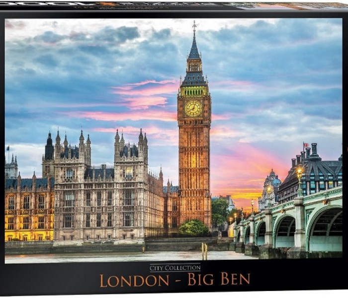 Puzzle - Eurographics - Big Ben, Londýn