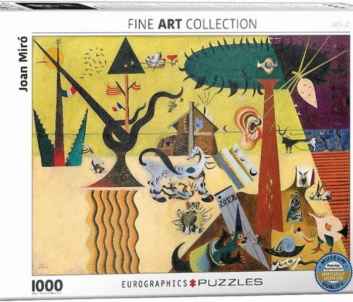 Puzzle - Eurographics - Joan Miro - Obdělávané pole