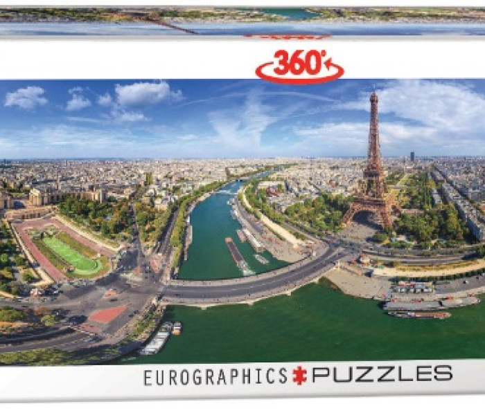 Puzzle - Eurographics - Paříž - Panoramatické puzzle