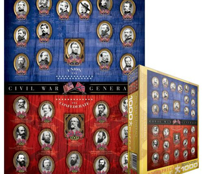 Puzzle - Eurographics - Vojevůdci občanské války