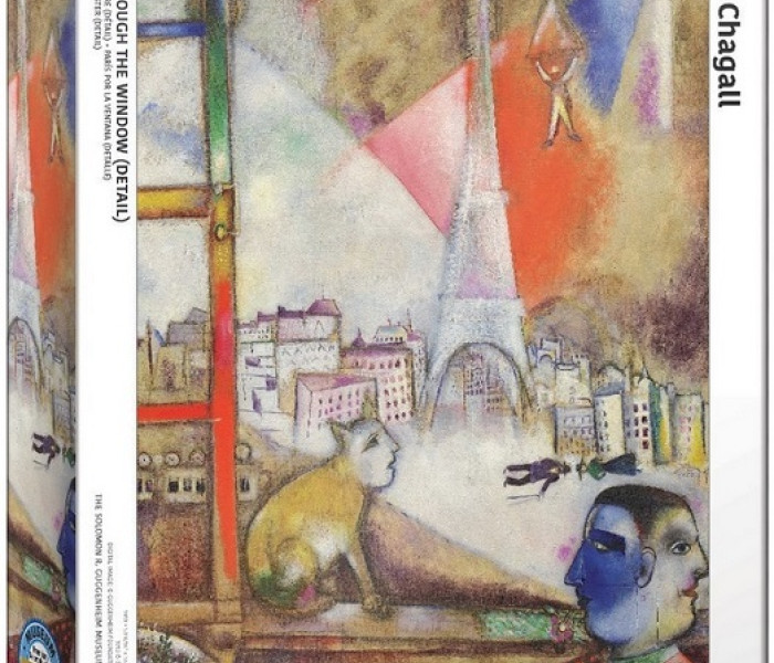 Puzzle - Eurographics - Výhled z okna na Paříž