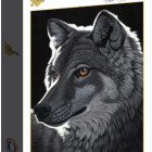 Puzzle - Grafika - Noční vlk