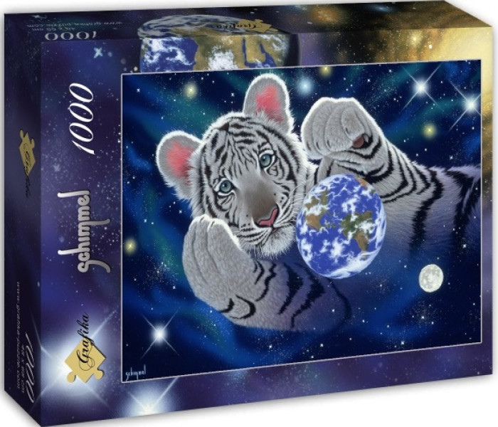 Puzzle - Grafika - Objetí Zeměkoule