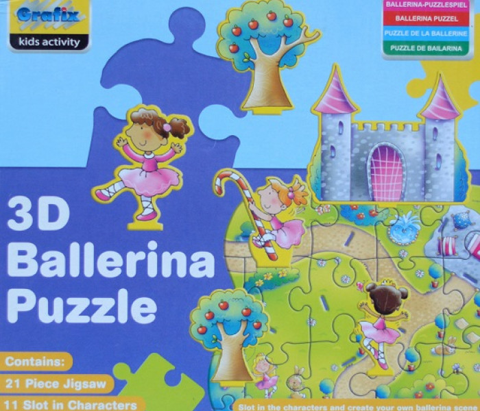 Puzzle - Grafix - Baletka - 3D Puzzle